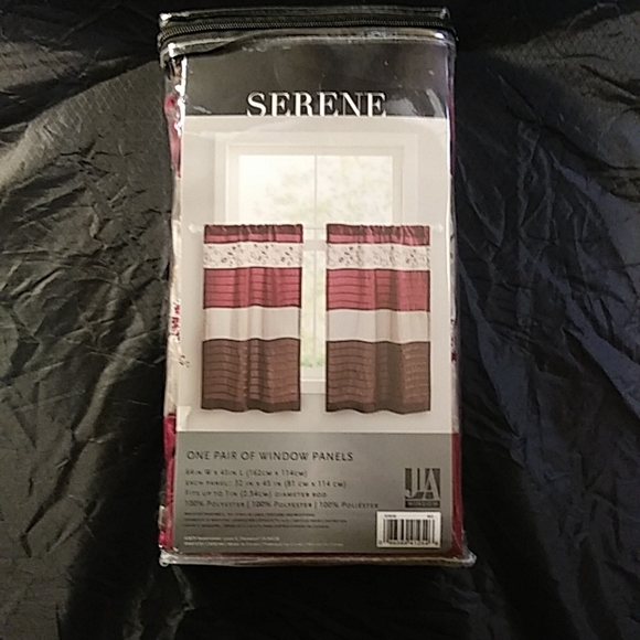 Serene window panels - 2 pc set - Picture 2 of 5